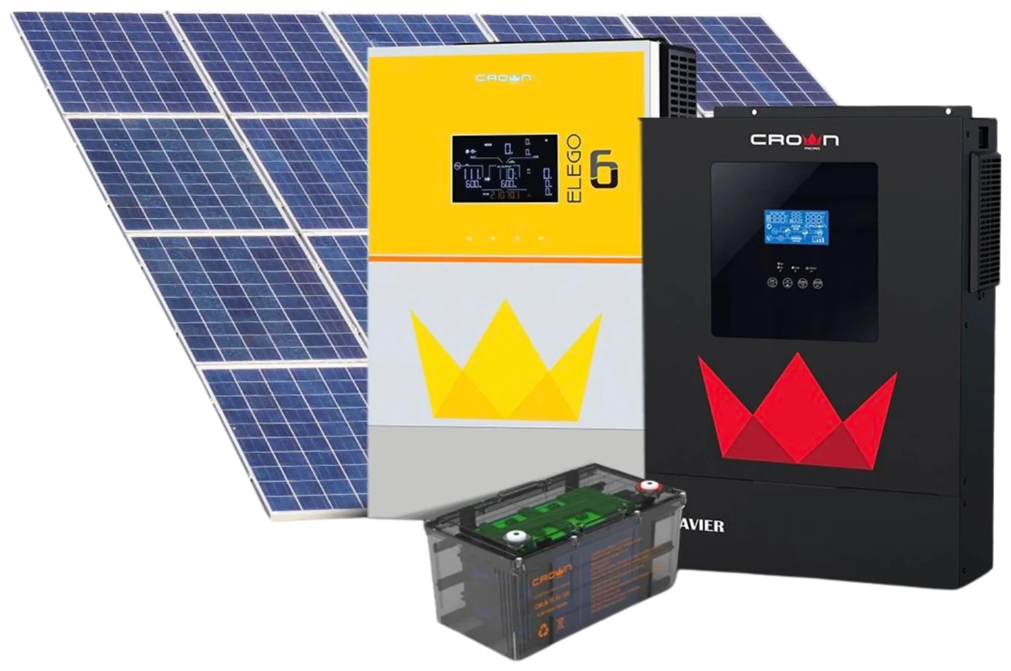 Kit solar: paneles fotovoltaicos, inversores y batería